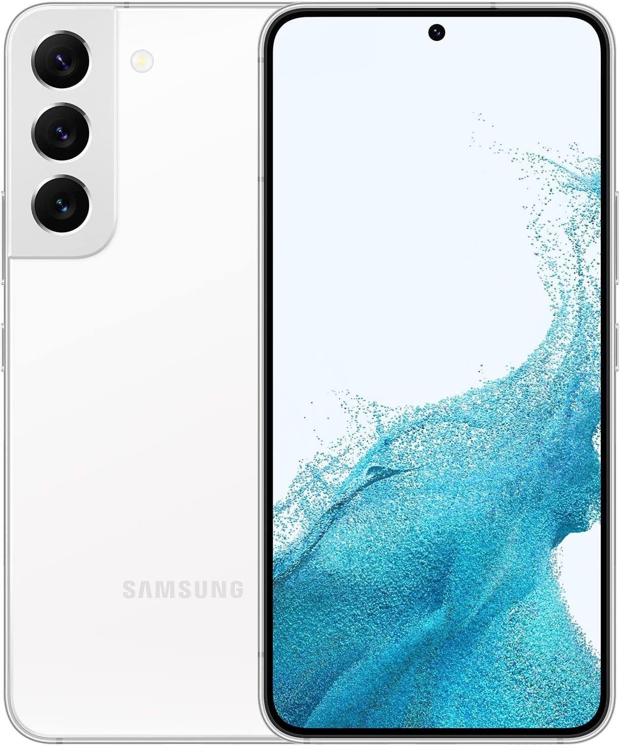 Fully Unlocked ✨ Samsung Galaxy S22 5G 128GB 8GB RAM White S901U 6.1″ – FLAWLESS