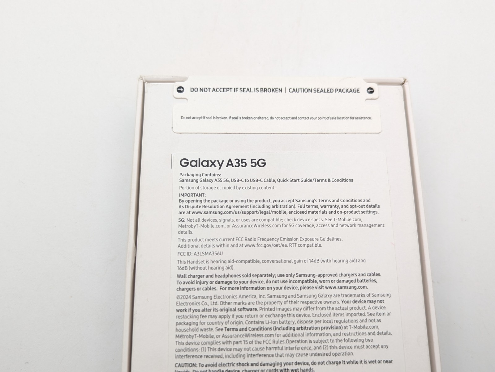 Samsung Galaxy A35 5G A356U 128GB | Awesome Navy | T-MOBILE ONLY