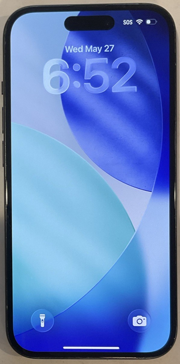 TESTED USED GSM UNLOCKED iPhone 15, 256GB A2846 MTM43LL/A iOS 26.5, 93% BATTERY