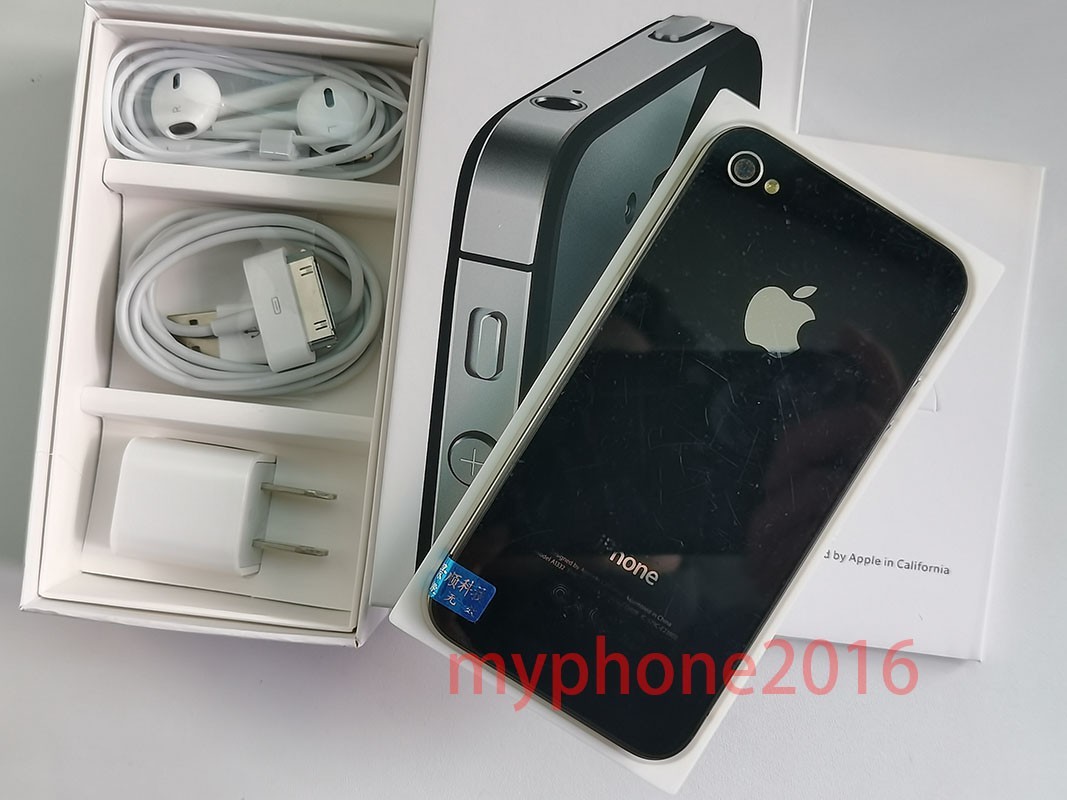 Apple iPhone 4 – 8GB/16GB/32GB storage – iOS 7 – Smartphone – Unlocked