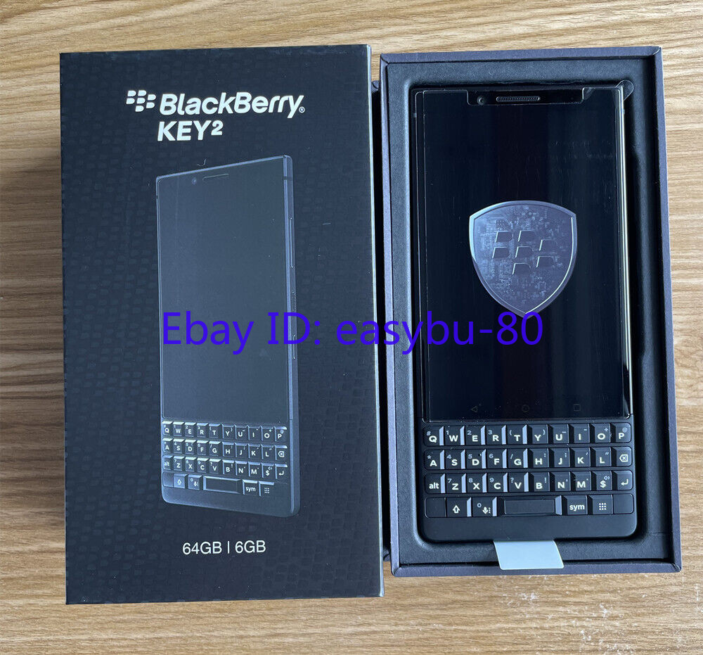Blackberry Key2 Single or Dual SIM 64GB 4.5″ Android 8.1 Unlocked- New Unopened