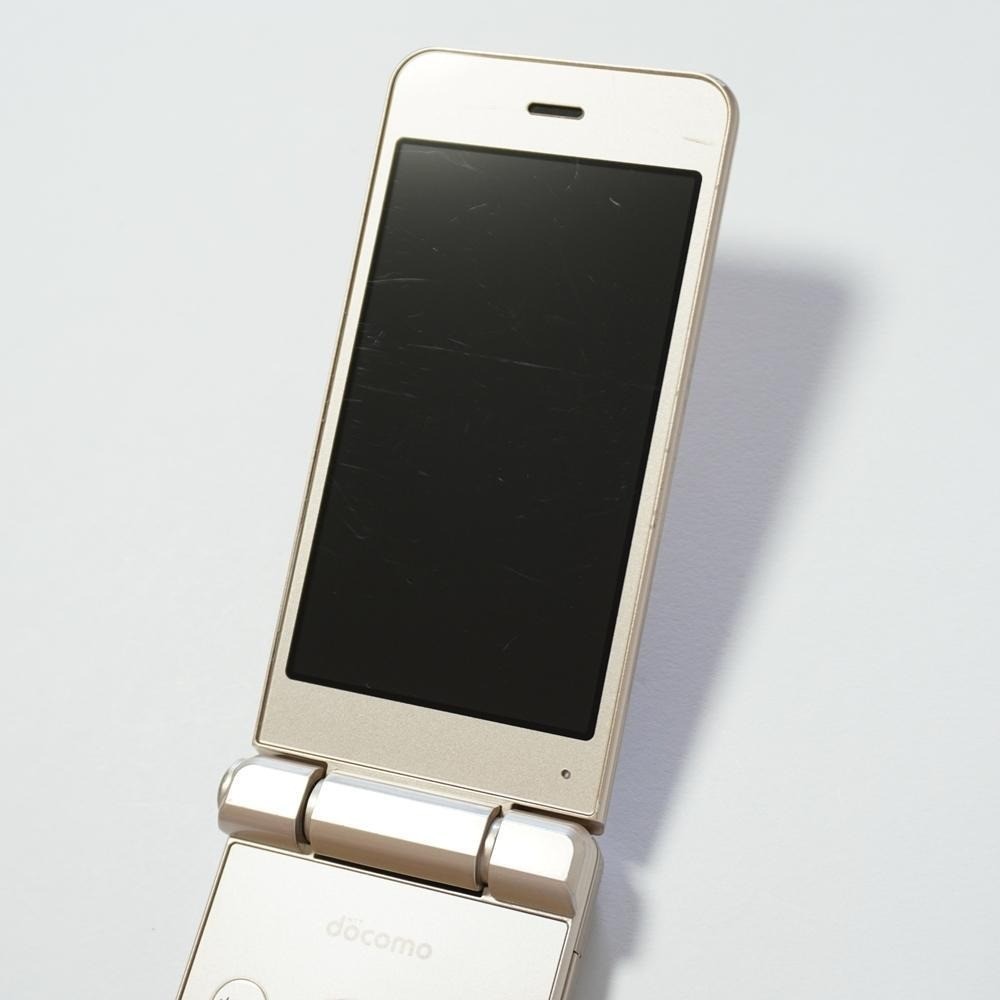 Docomo AQUOS Mobile Phone SH-01J Gold SIM Unlocked Home appliances e624