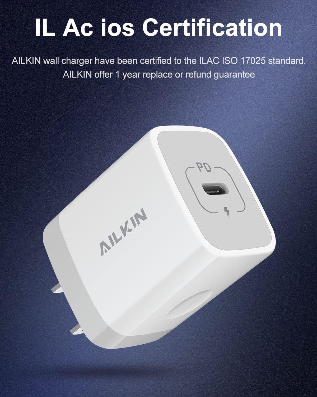 20W USB-C Fast Charger Adapter for iPhone 17 16 15 14 13 Pro Max