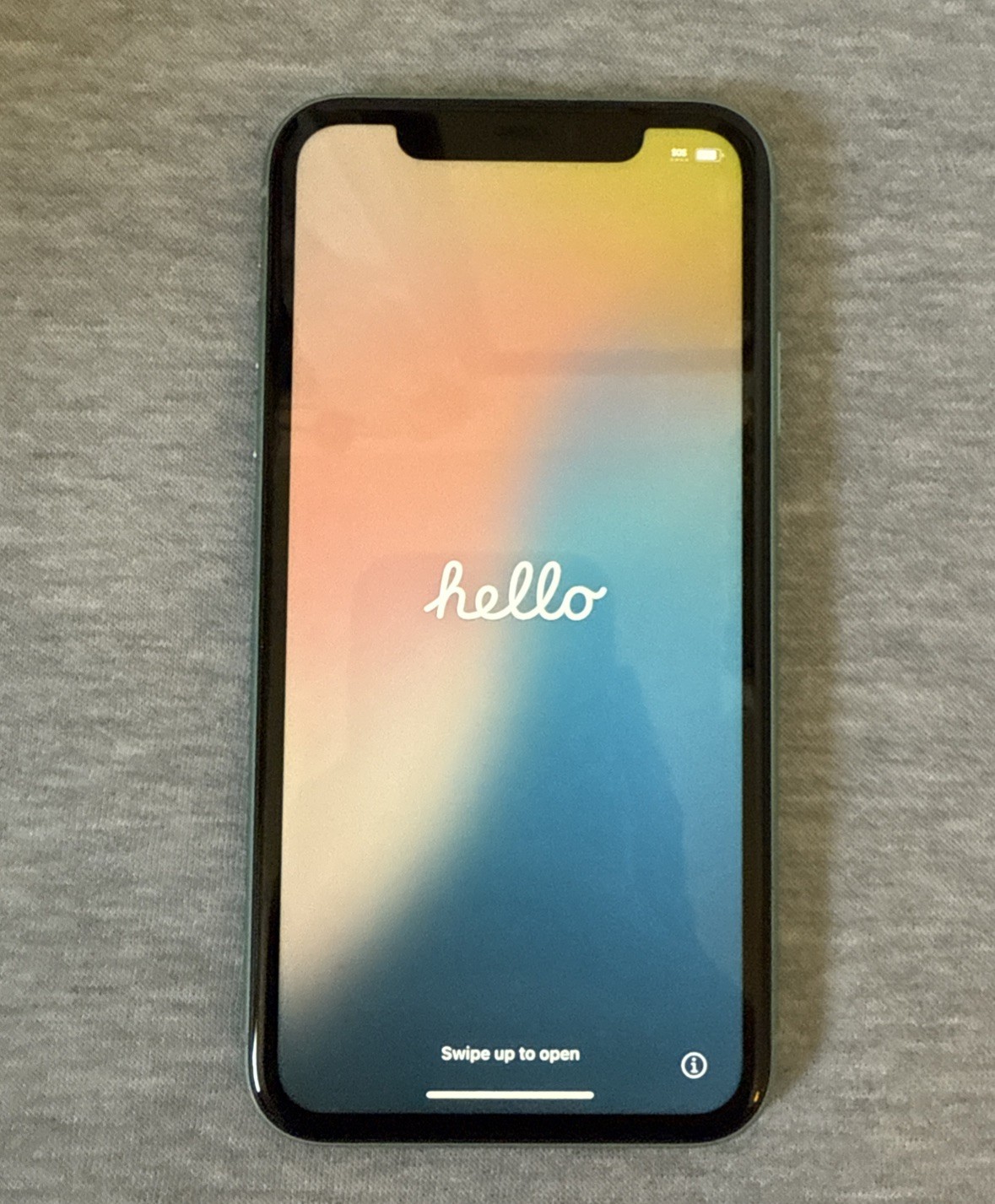 iPhone 11 Teal Blue Green 64GB 6.1in Display Unlocked Phone