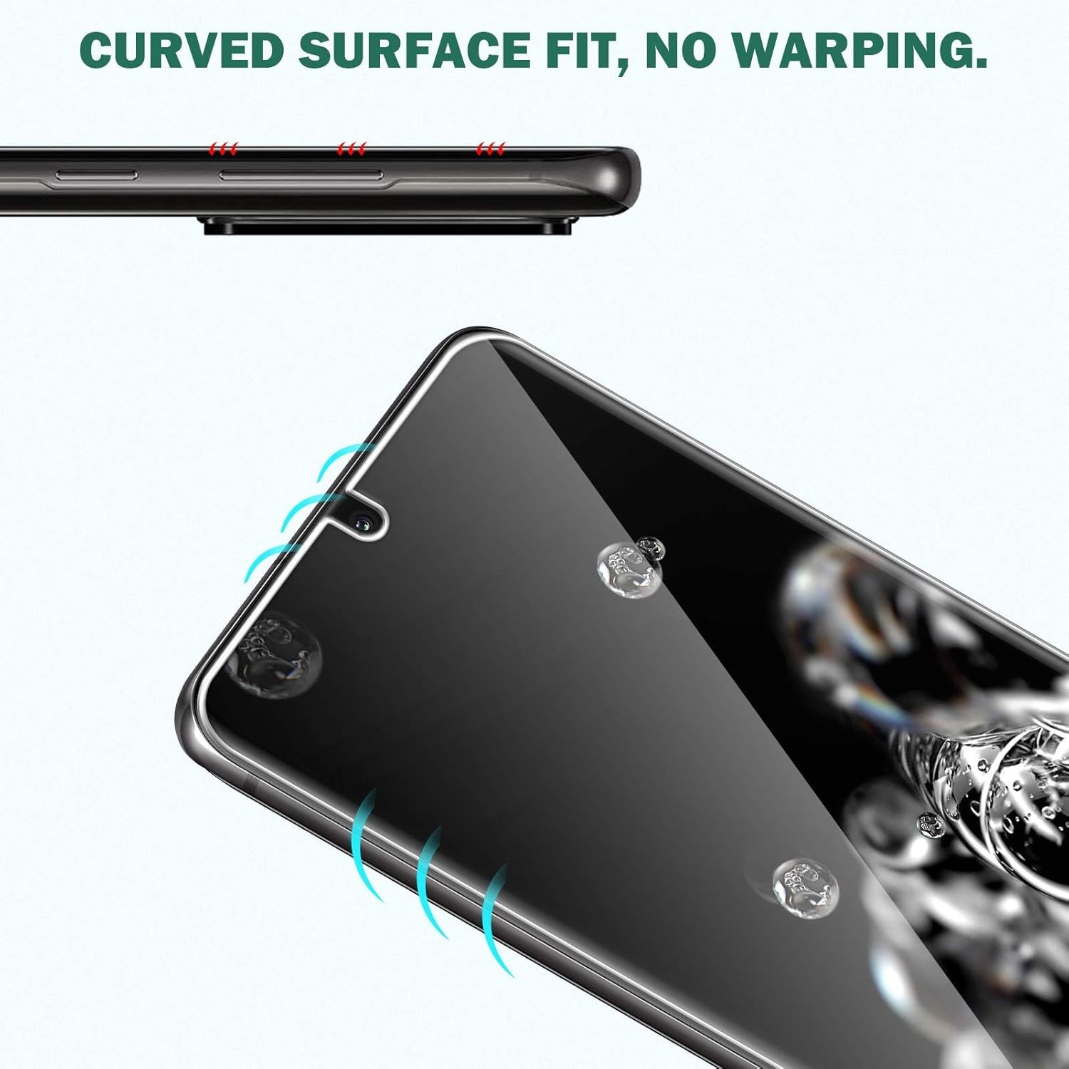 5in1 Screen Protect Galaxy S20 Ultra for Screen and Camera Lens Protector 9H