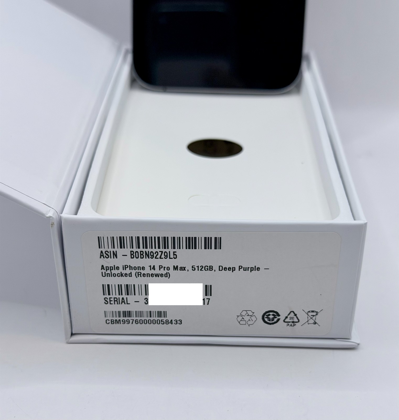 Apple iPhone 14 Pro Max 512GB Unlocked, Deep Purple