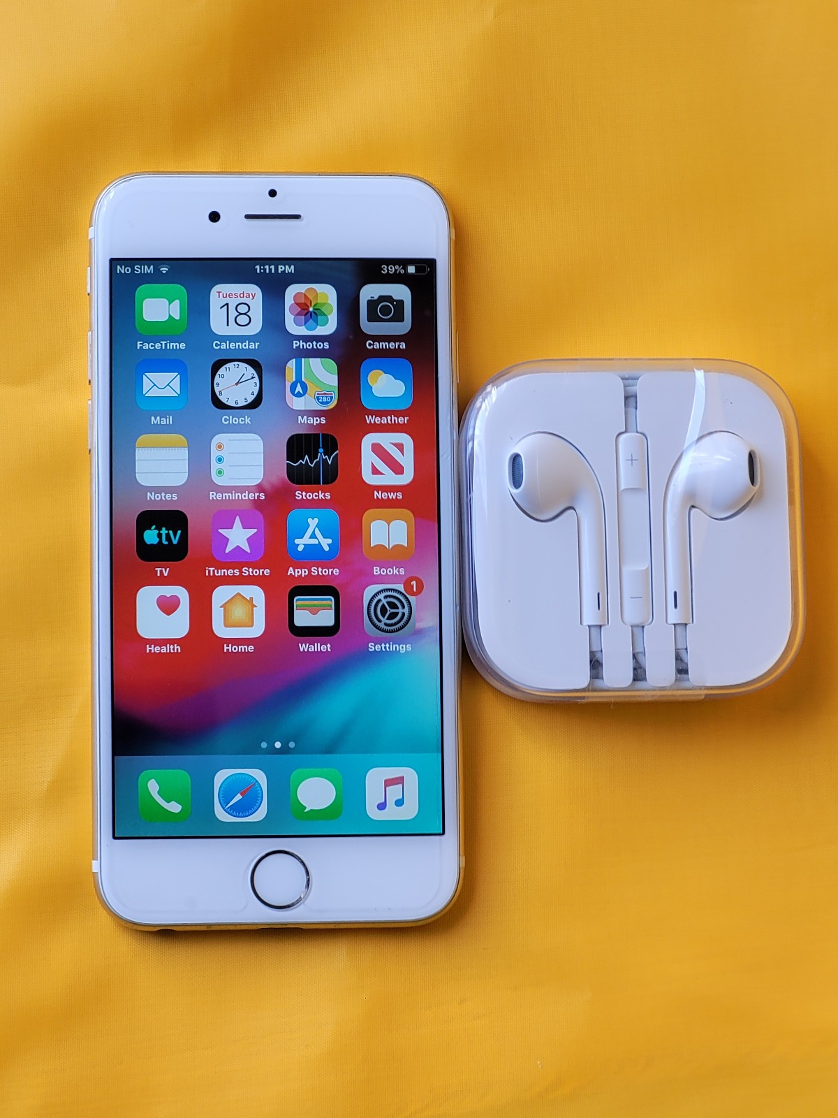 Apple iPhone 6 A1549 Unlocked 64 Gb BH 98% Working Cond See Pict & Desc AS IS
