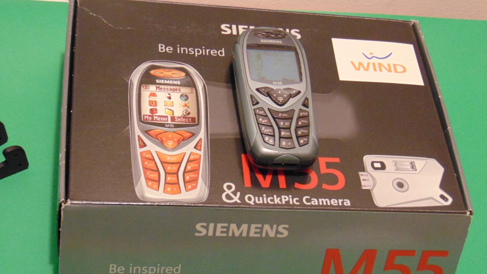 SIEMENS M55 – WORKING + ORIGINAL BOX – SALE ONLY IN ITALY