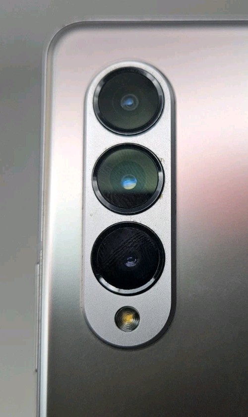 Samsung Galaxy Z Fold 3 5G Silver Internal Screen Not Working PARTS SM-F926U1