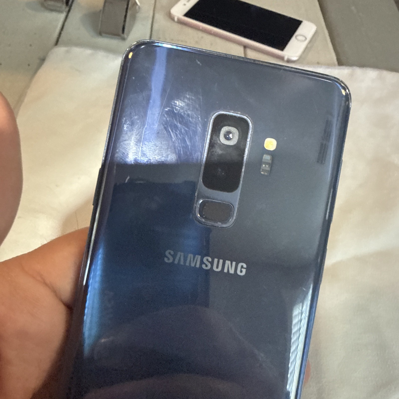 Parts Only Samsung Galaxy S9+ 64GB SM-G965U Black Smartphone