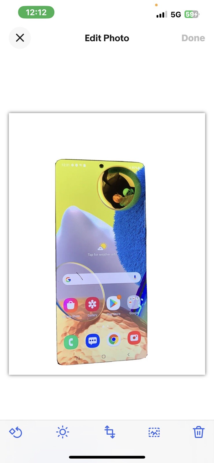 Samsung Galaxy A51 5G SM-A516U – 128GB – Prism Cube Black (Verizon) (Single SIM)