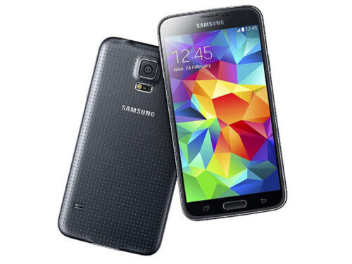 Samsung Galaxy S5 SM-G900F 16GB Blcak White 4G LTE Unlocked Cellphone GOOD B+