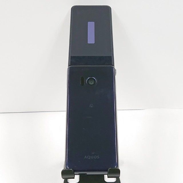 Sharp Aquos Mobile Sh-01J Docomo Blue Black Main Body C20425 Japanese Flip phone