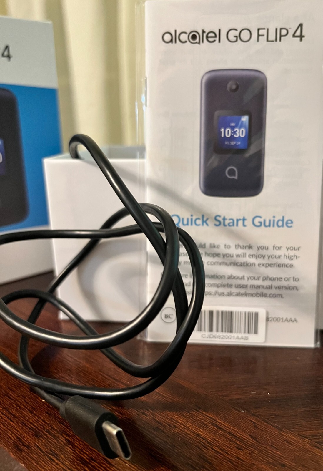 Alcatel Go Flip 4 4056W BLU KIT Mobile Phone 2MP Rear Camera