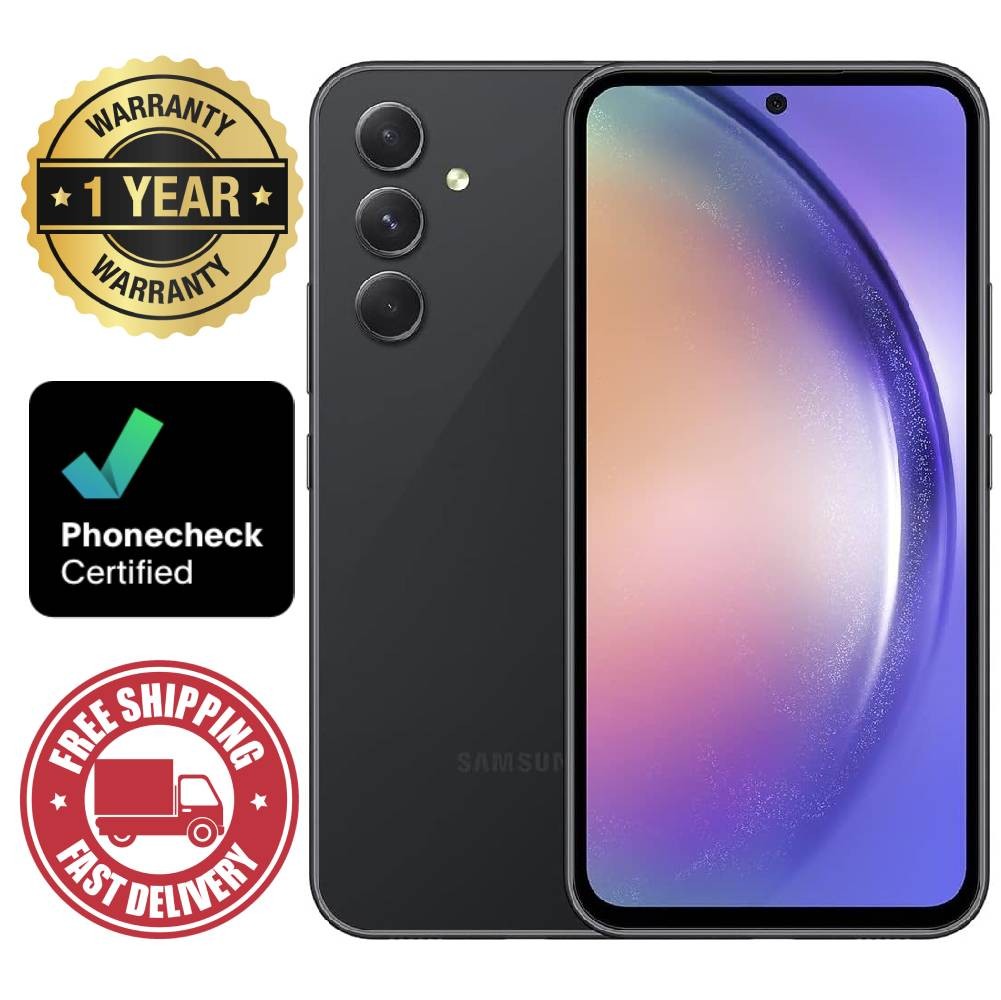 Samsung Galaxy A54 – 128 GB – Awesome Graphite (Spectrum) Smartphone- Excellent