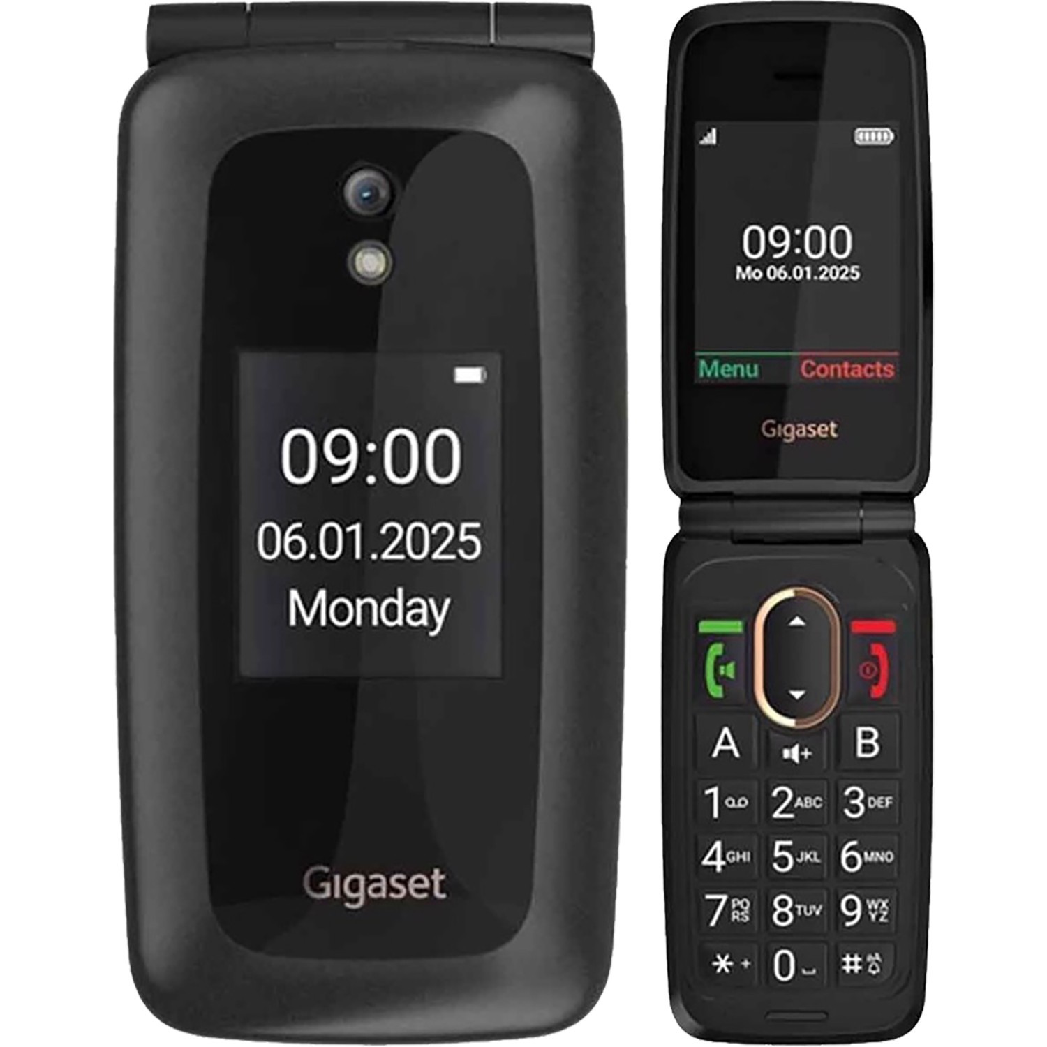 Gigaset GL795 4G Black 128MB + 48MB Single-SIM Factory Unlocked GSM NEW