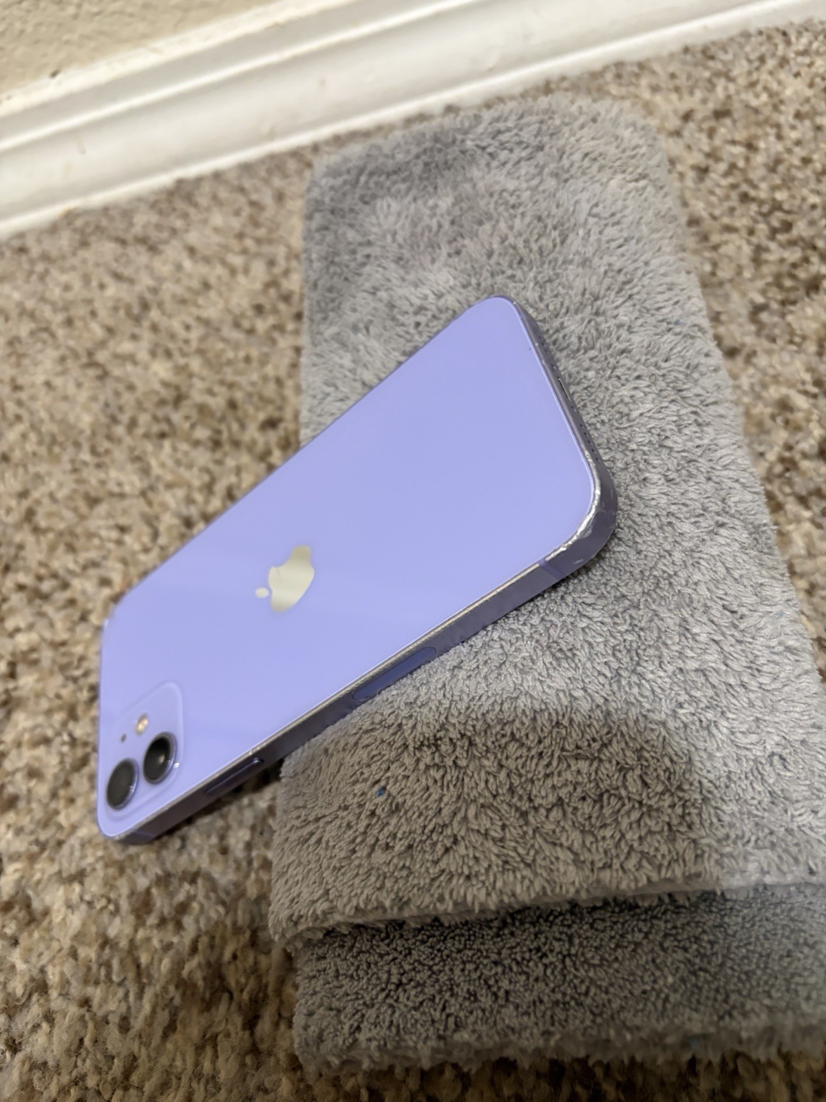 Apple iPhone 12 – 64GB – Purple (Read Description)