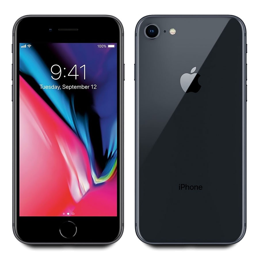 Apple 90%+ Battery iPhone 8 64GB Unlocked 4.7″ (Space Gray) A1863 w/Warranty
