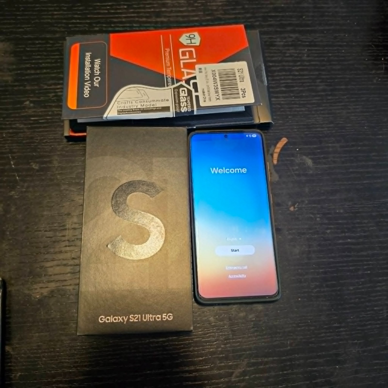 Samsung Galaxy S21 Ultra 5G – SM-G998U – Unlocked – 128GB Black *USED CONDITION*