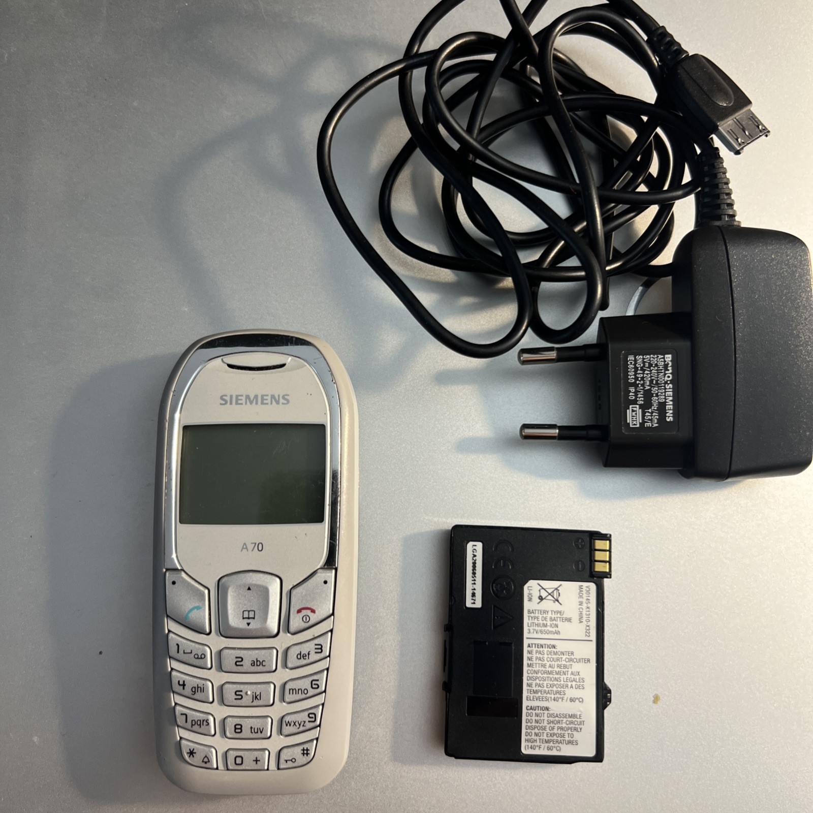 Siemens A70 Needs New Battery Not Tested