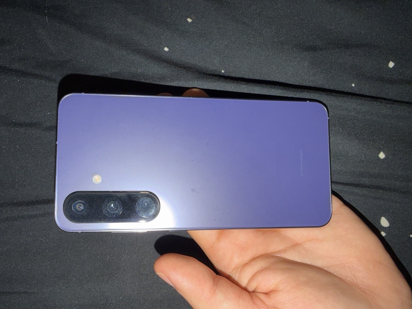 Samsung Galaxy S24 Fingerprint Sensor Purple T-Mobile Smartphone