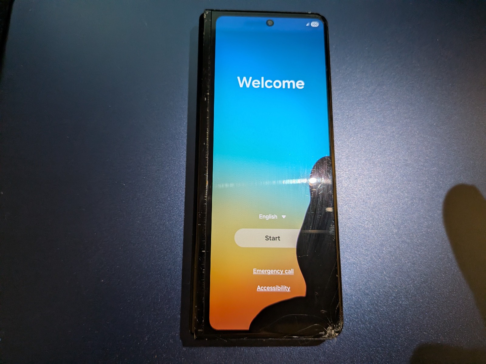 Samsung Galaxy Z Fold3 – 512 GB – Phantom Black (AT&T) – READ DESCRIPTION.