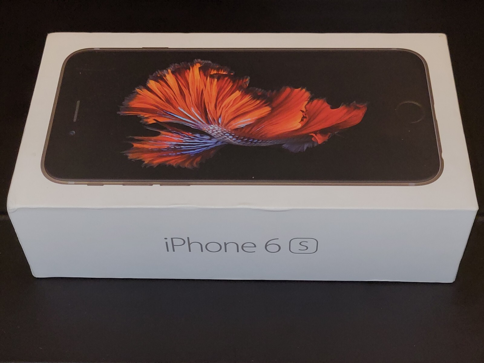 EMPTY BOX ONLY Apple iPhone 6s Space Gray Without Accessories.