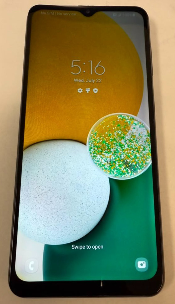 Samsung Galaxy A13 5G A136U 64GB Black AT&T Unlocked Lifted Screen Fully Functio