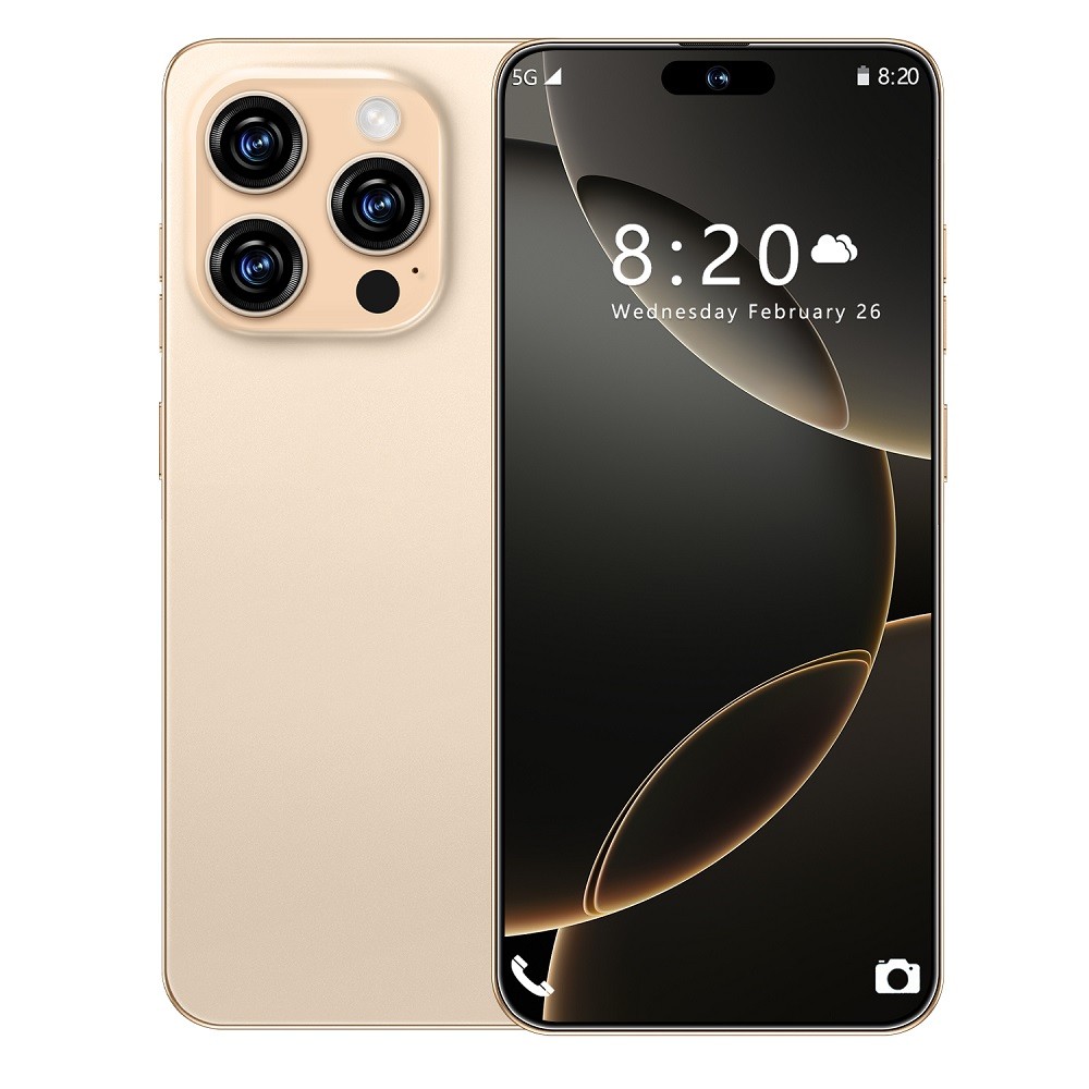 G16 Pro Max 8+256GB Unlocked Cell Phone Android 15 Dual SIM 5G Smartphone Mobile