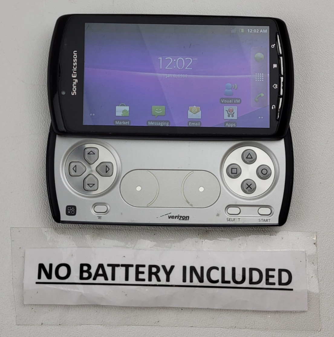Sony Ericsson Xperia PLAY (R800x) Black (Verizon) Smartphone – WORKING!