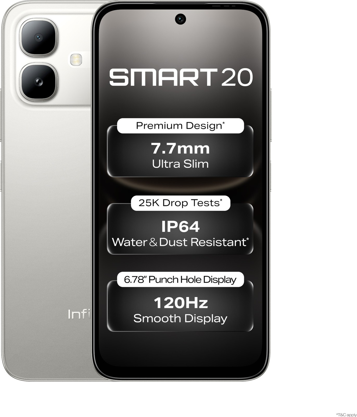 Infinix SMART 20 | 64GB | 4GB RAM | Titanium Helio G81 Ultimate FactoryUnlocked