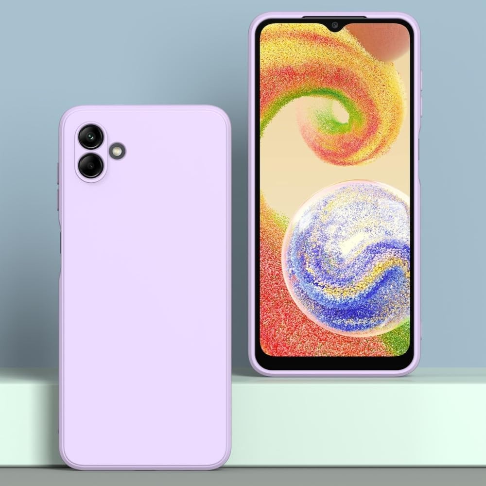 Samsung Galaxy A06 Case Purple, Scratch Resistant Soft Touch Slim Thin Phone Cov