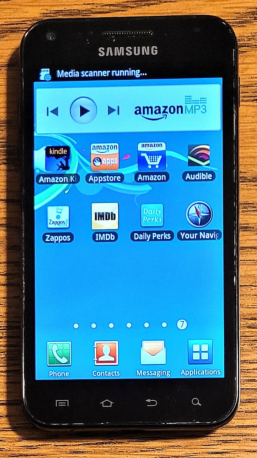 Samsung Galaxy S2 II SCH-R760 – Black (U.S. Cellular) Very Rare CDMA Smartphone