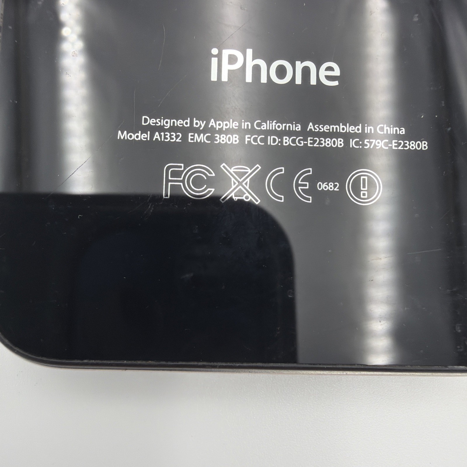 Apple iPhone 4 A1332 16GB Black GSM Powers On Recovery Mode For Repair