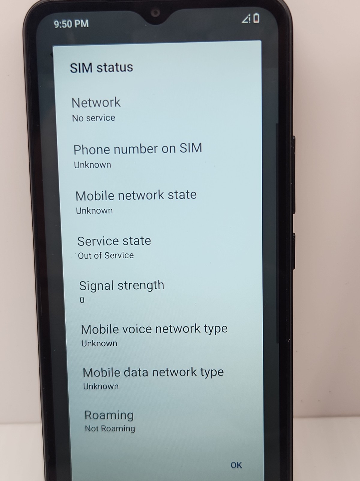 VORTEX PHONE HD65 ULTRA 6.5″ 3GB RAM+32GB ANDROID 13 1.5GHZ *LOCK STATUS UNKNOWN