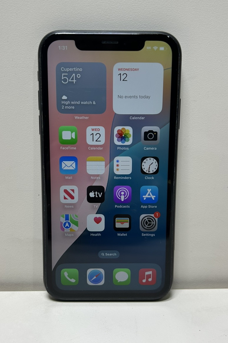 Apple iPhone XR 64GB Space Gray A1984 Unlocked Any Carrier – #95 **READ**
