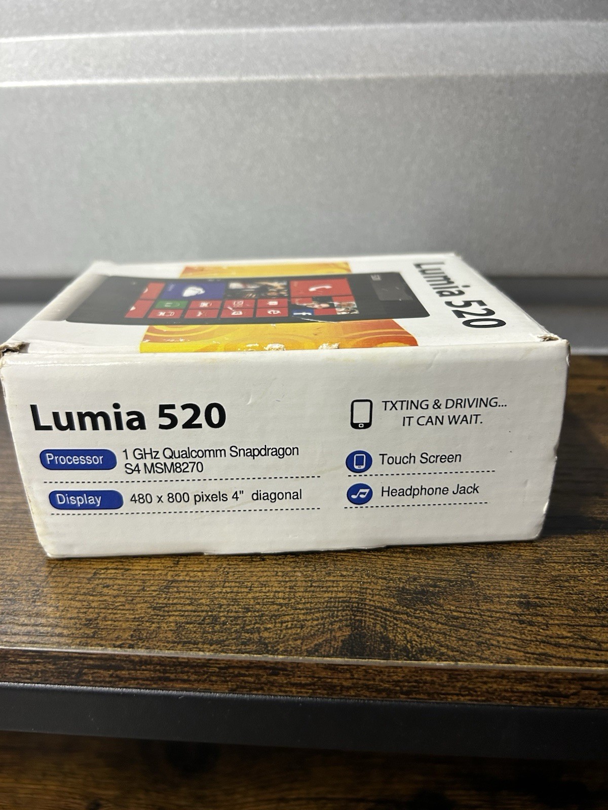 Nokia Lumia 520 – Yellow(AT&T) Open Box Untested As Is