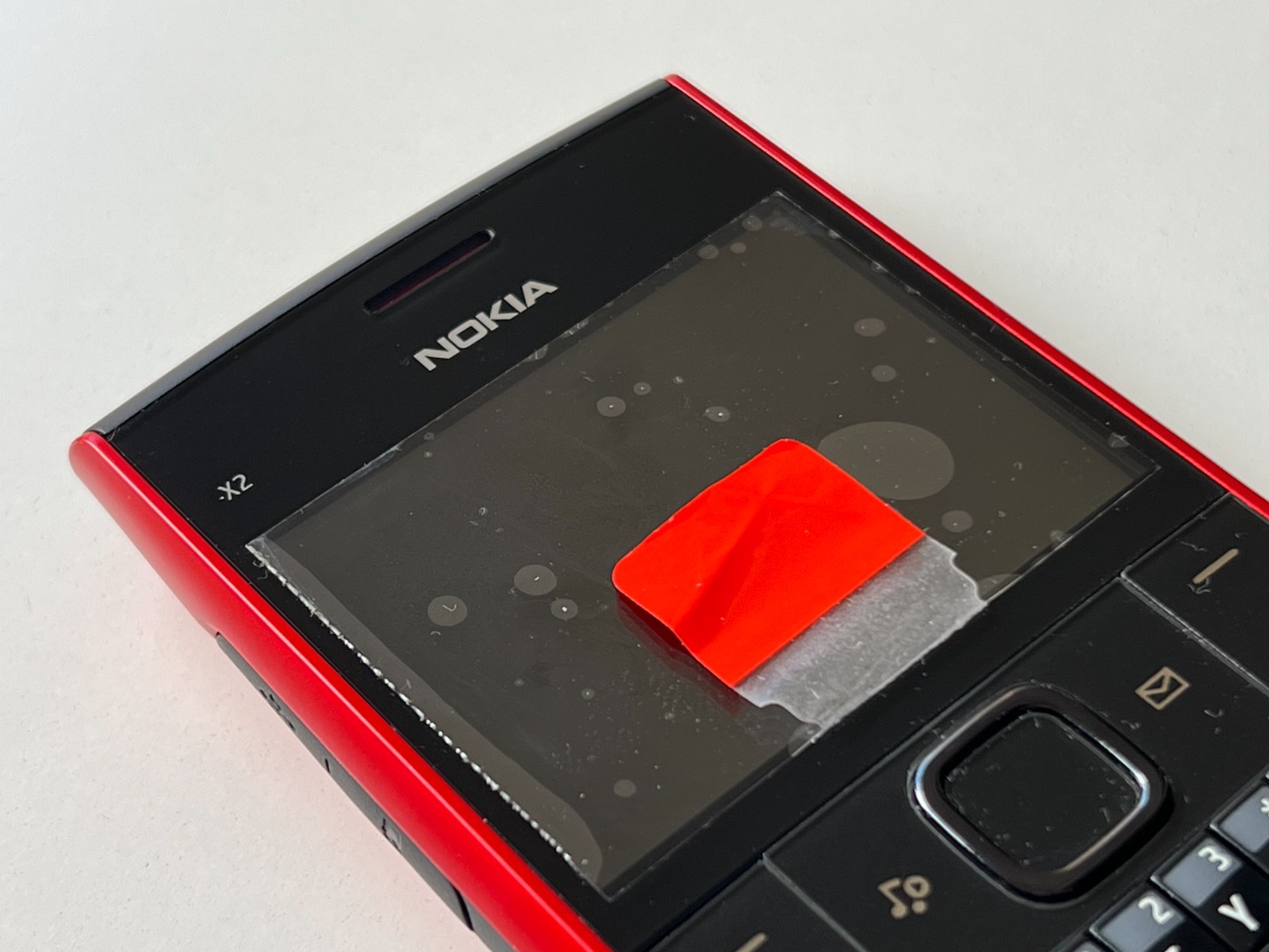 Original Nokia X2-01 – 64 MB – Red (Unlocked)