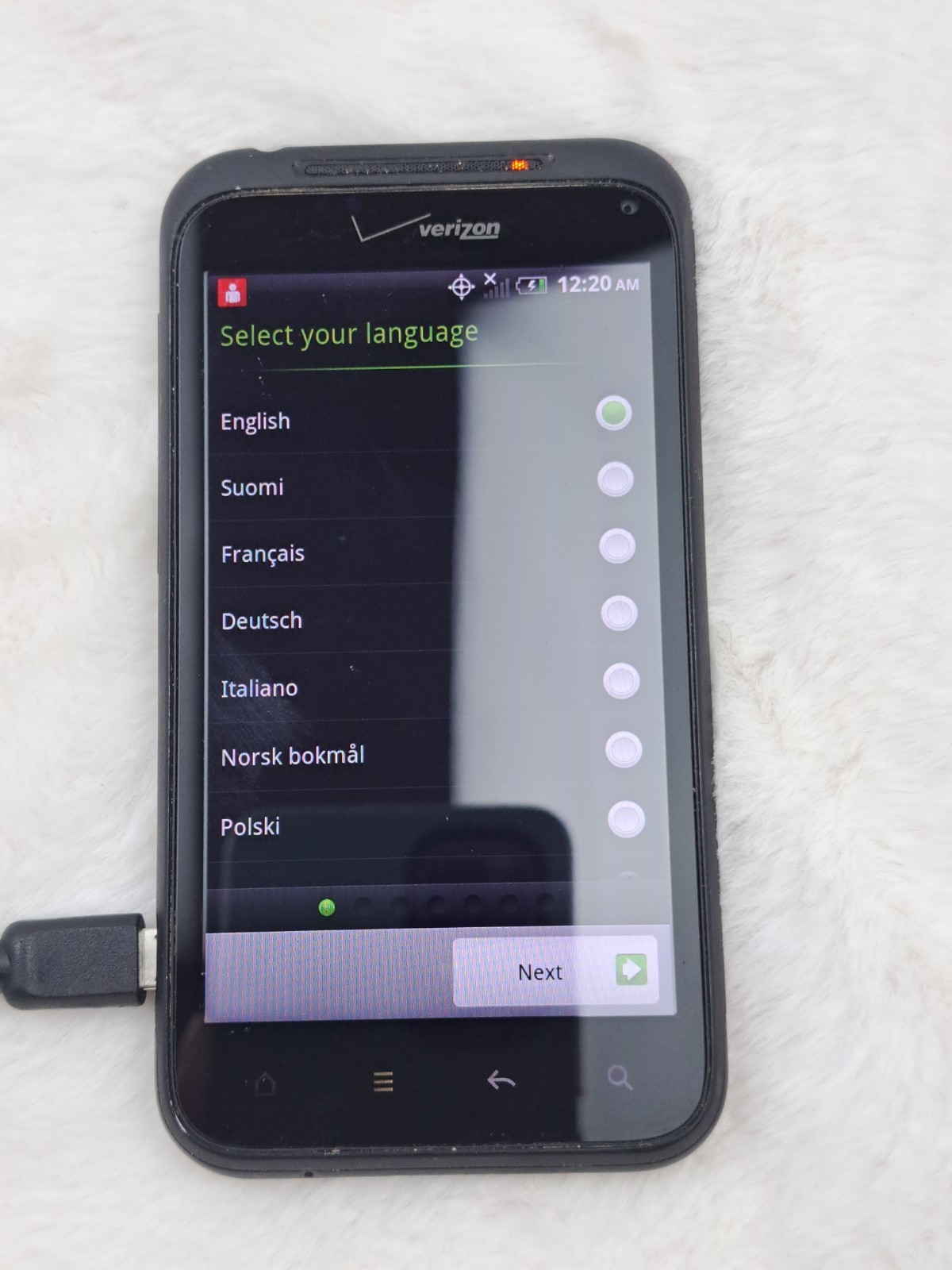 HTC Droid Incredible 2 (Verizon) Smartphone Black – 1GB