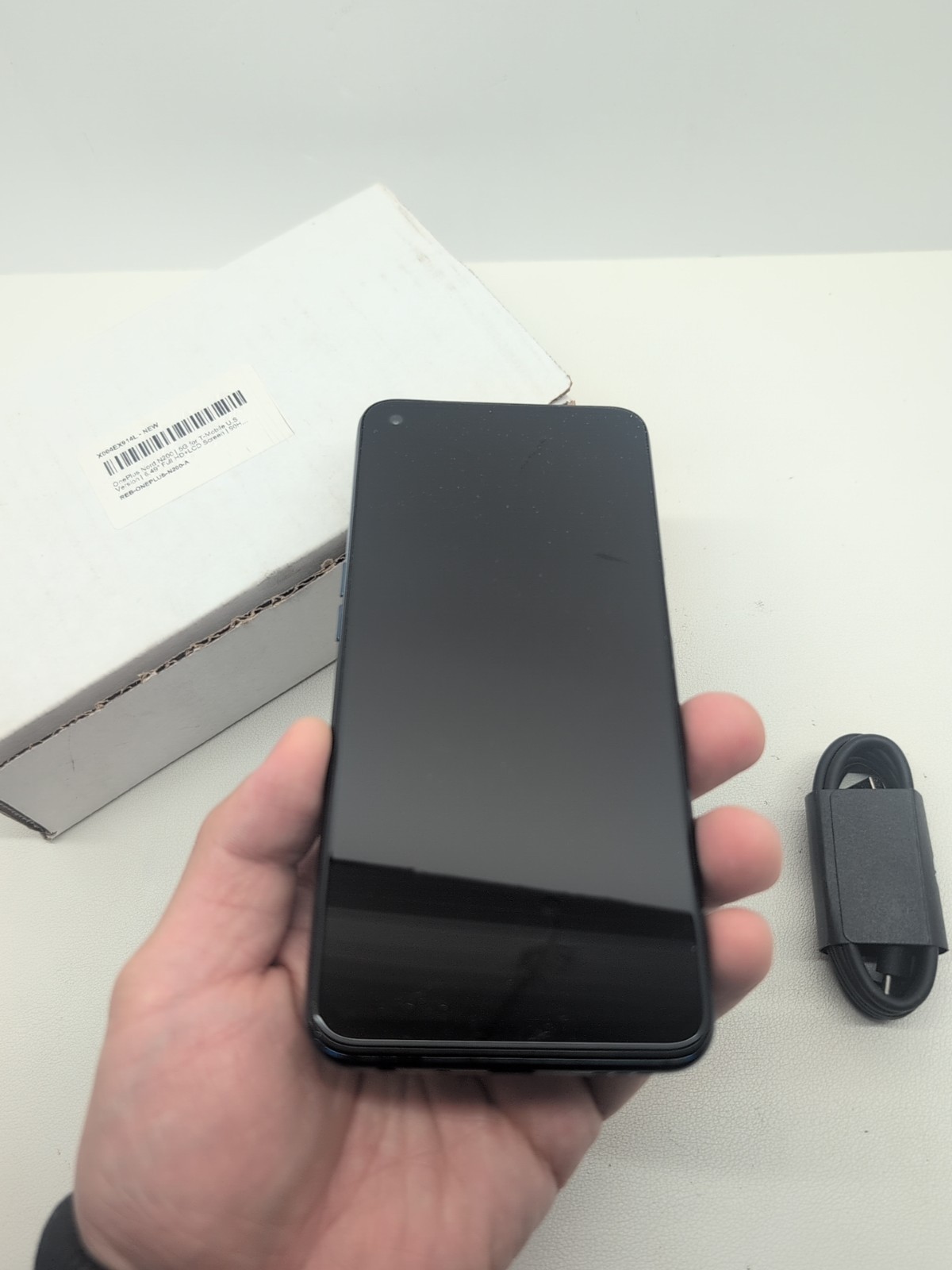 OnePlus Nord N200 5G (DE2117) 64GB Blue Quantum (Network Unknown) Check IMEI des