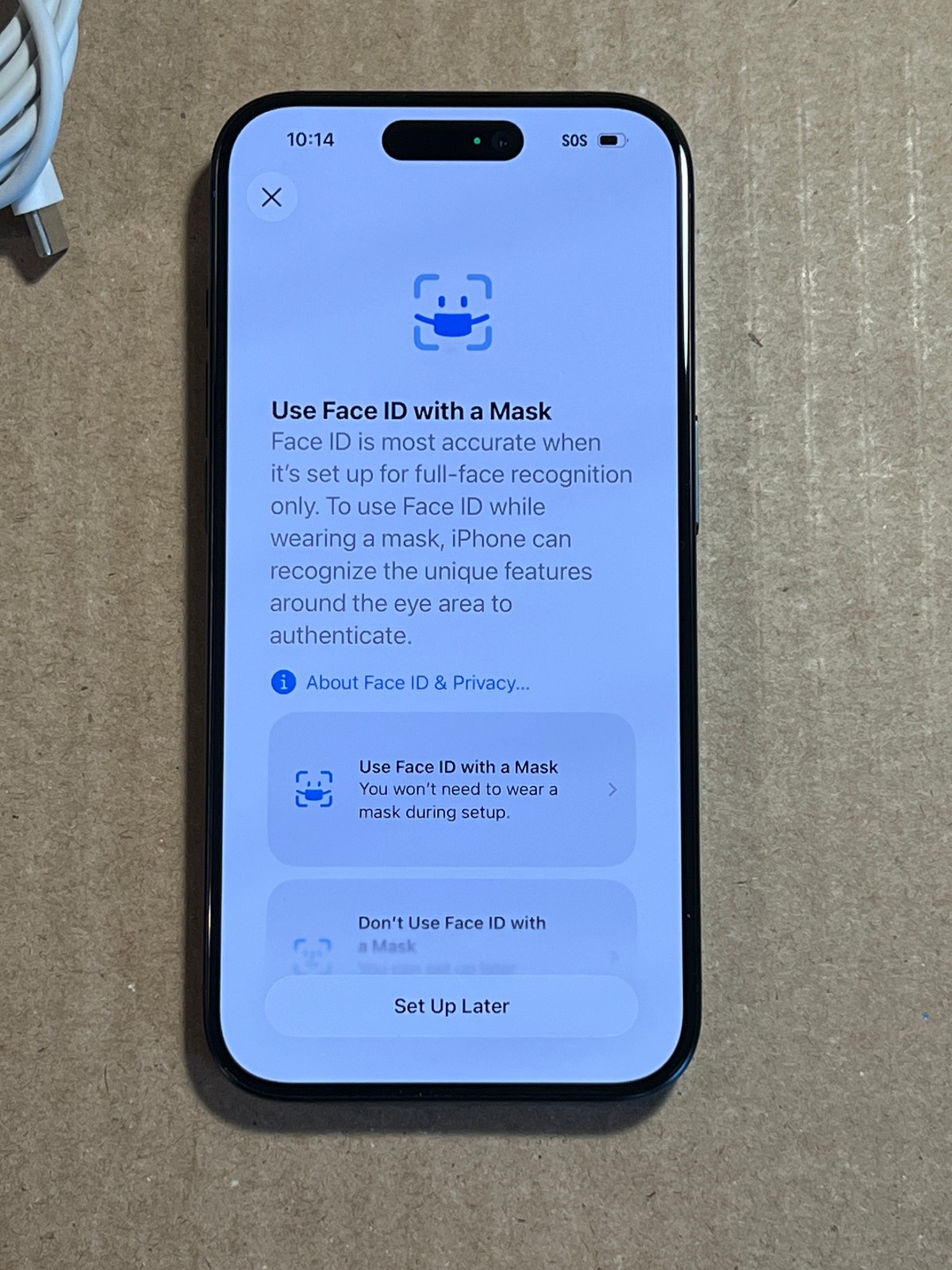Apple iPhone 15 Pro – 256GB – Blue Titanium Unlocked A2848 eSIM