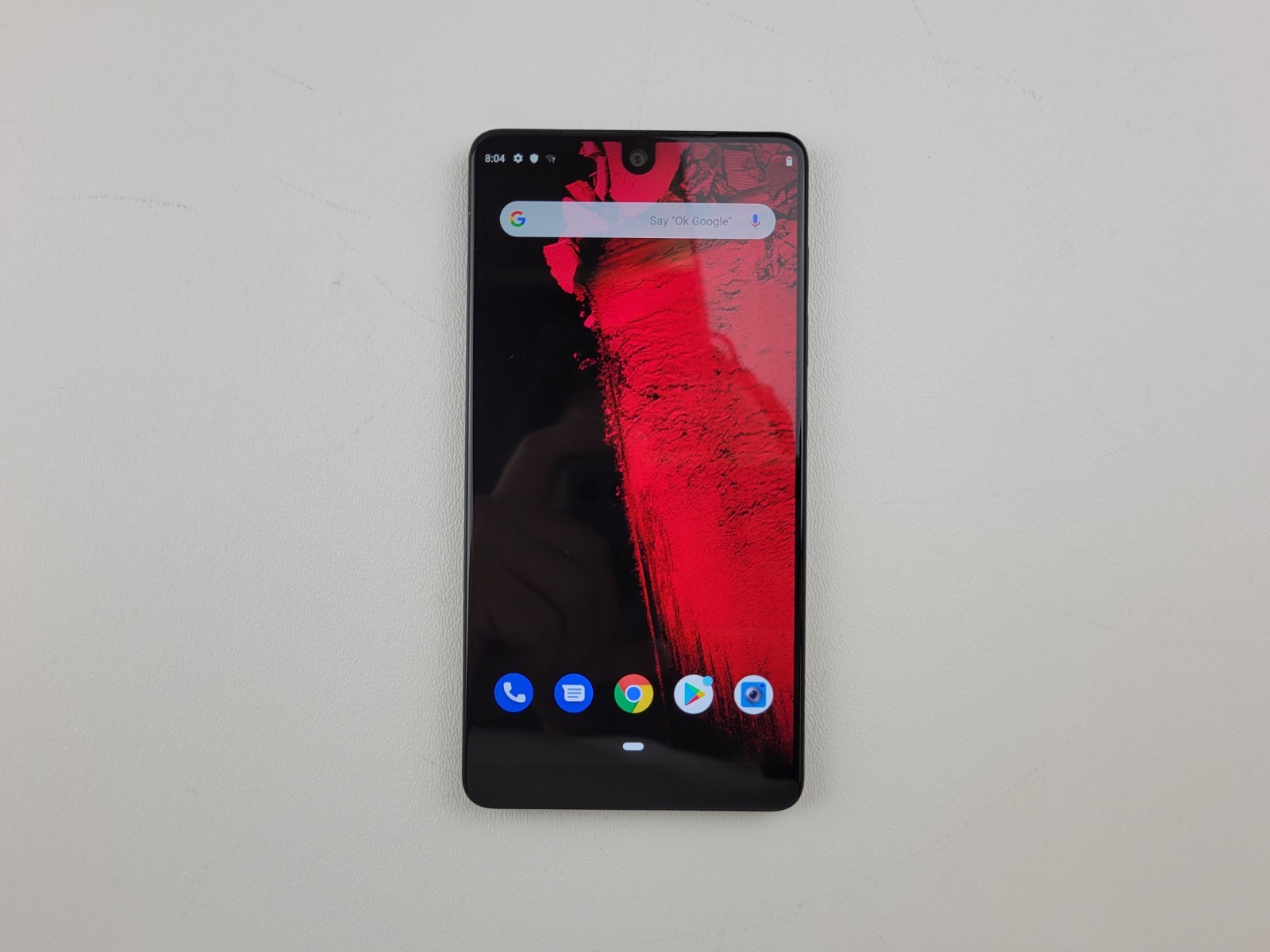 Essential Phone (PH-1) 128GB – Black (Sprint) Smartphone – SMALL ISSUE – H7760