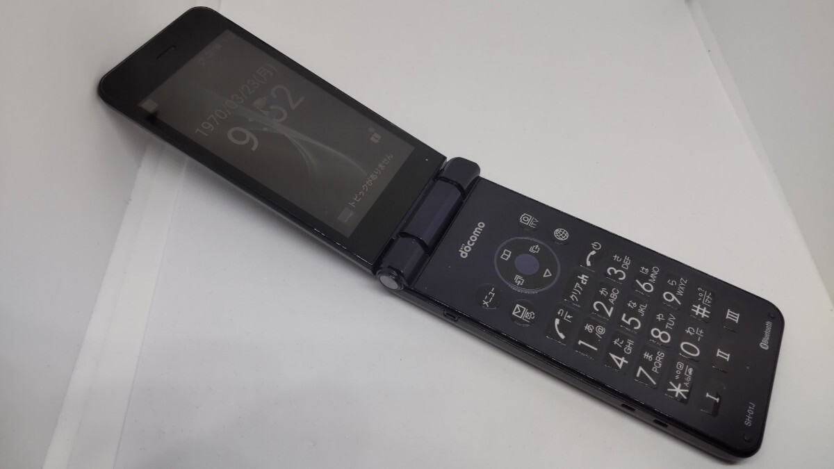B060 docomo SIM-free AQUOS mobile phone SH-01J SHARP 4G Garaho Simple confirmati