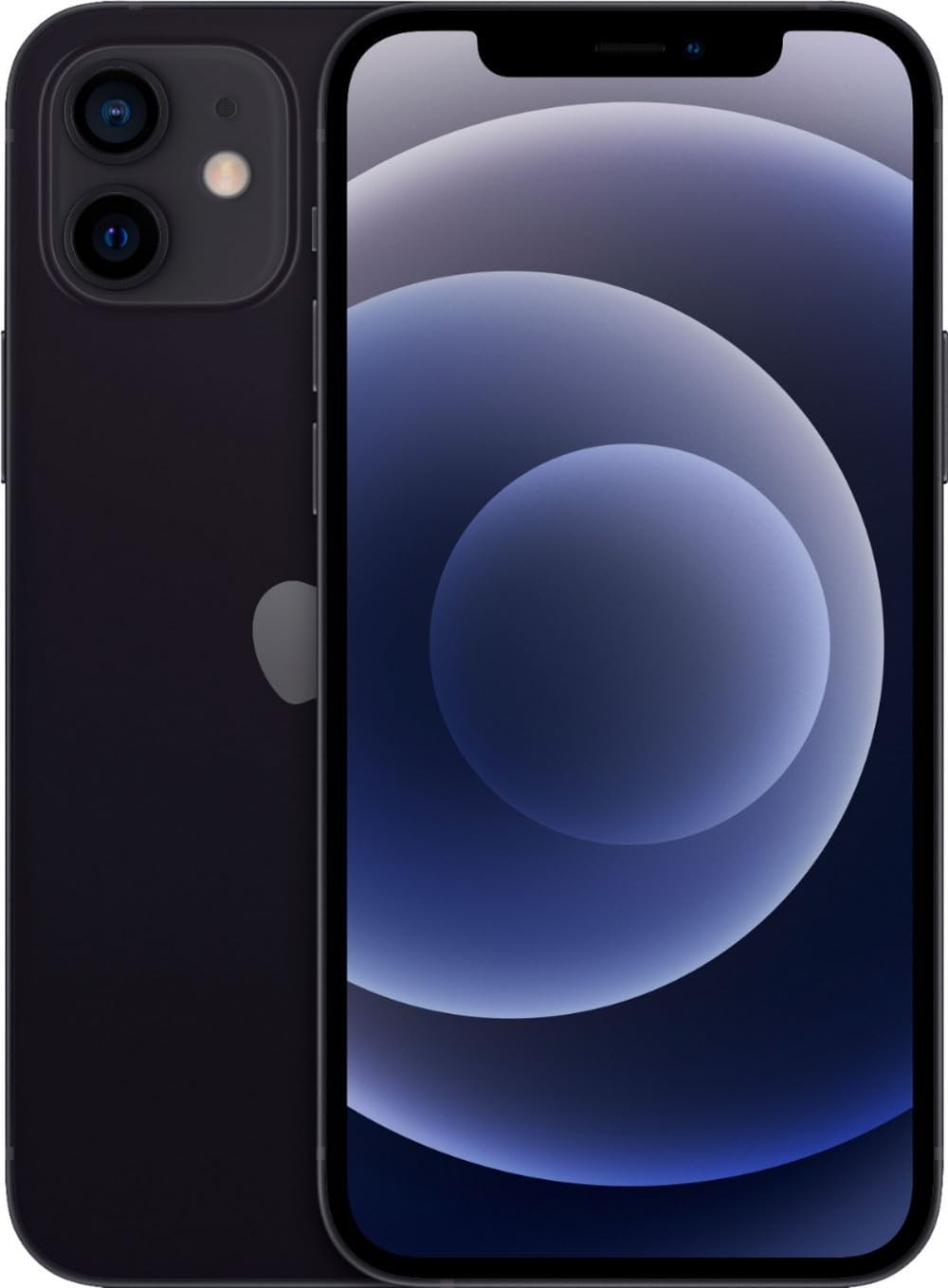 Apple iPhone 12 (A2172) (Unlocked) 6.1″ Super Retina XDR Display 64GB iOS Black