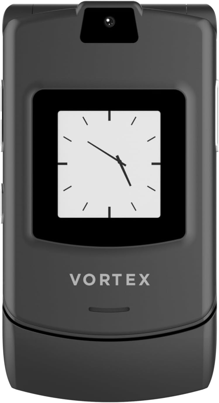 New Unlocked Vortex V3 Flip w/ H2O Wireless $20 Unlimited Talk, Text & 3GB Plan