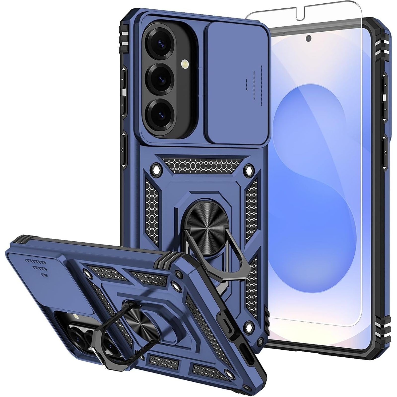 For Samsung Galaxy S26 Plus Case w/ Screen Protectors and Camera Phone Cover