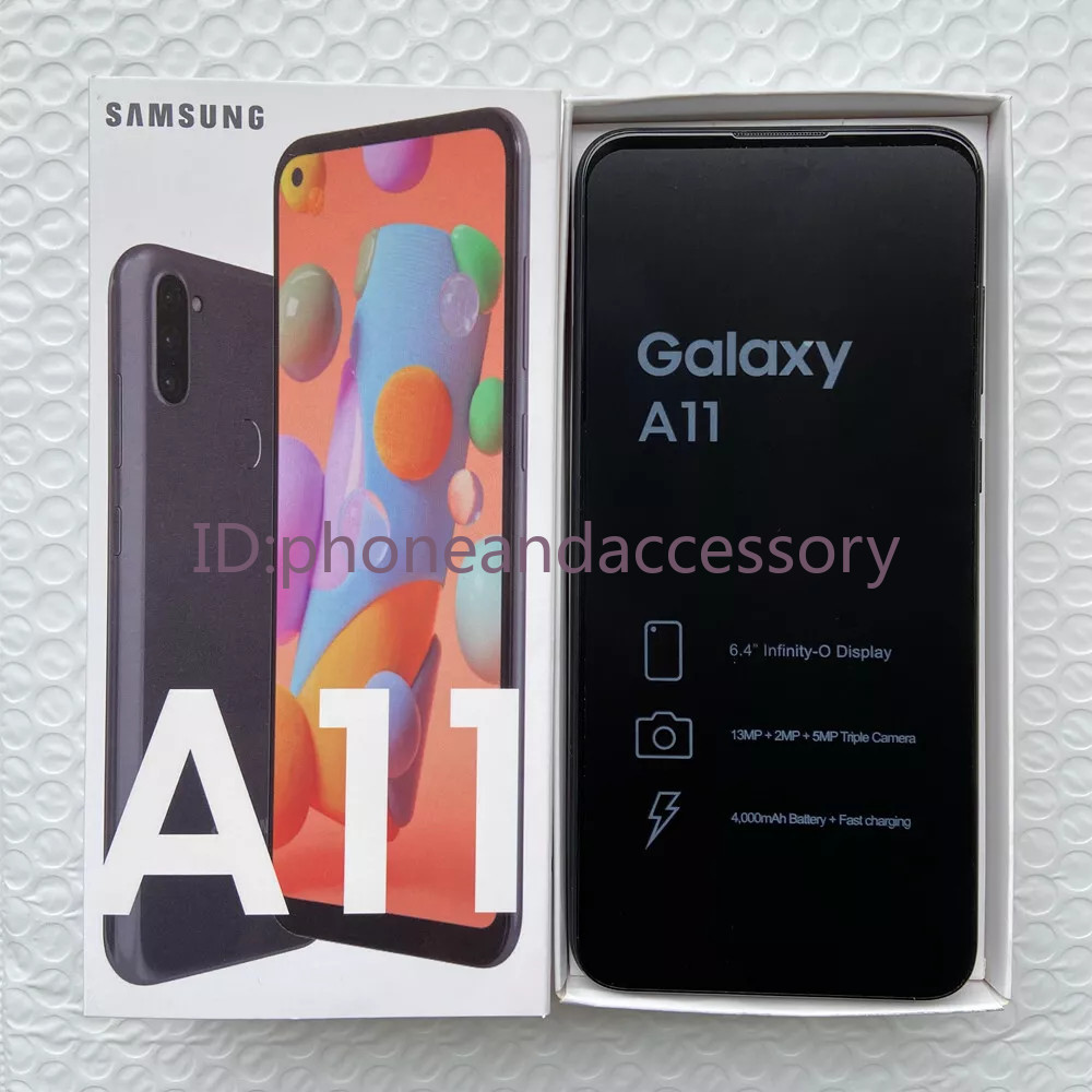 New Sealed Unlocked Original Samsung Galaxy A11 SM-A115U 32GB+2GB Smartphone
