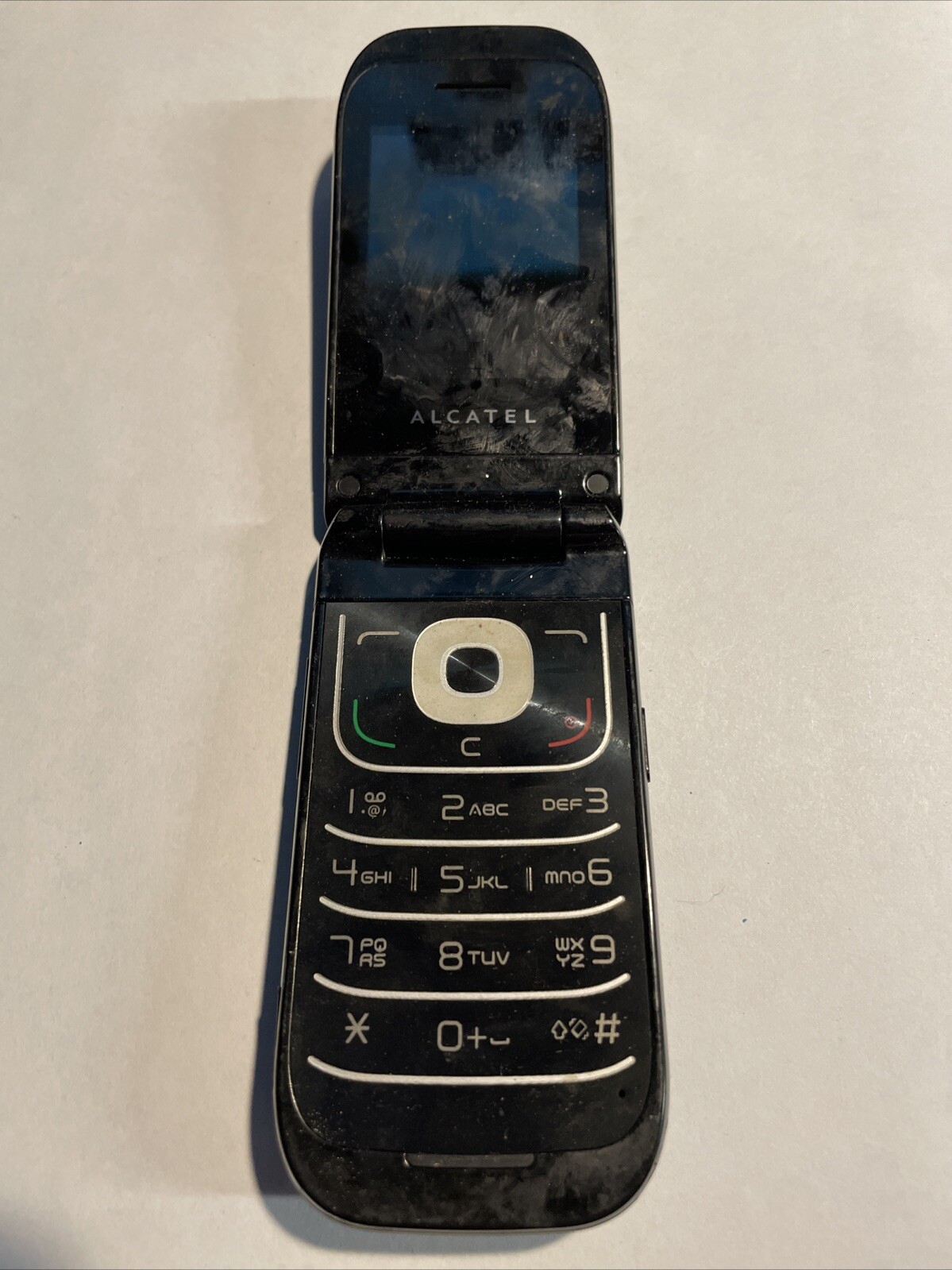 Alcatel One Touch 768T – 128MB – Black/Blue Flip Phone