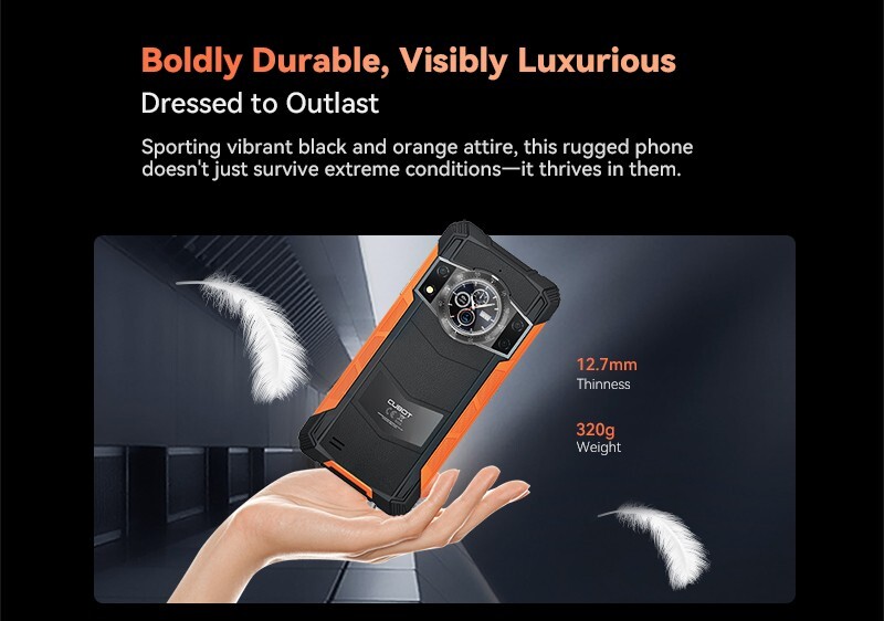 Cubot KingKong ACE 3 Rugged phone 24GB+256GB,100MP NFC 6.58″ Dual Screen