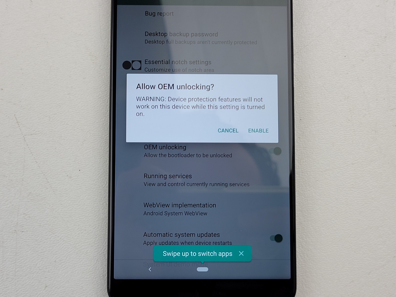 Essential Phone (PH-1) 128GB – Black (Sprint) Smartphone – H6256